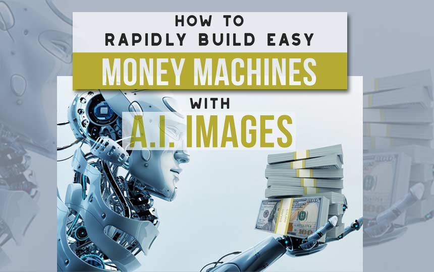 Money Machines with AI Images